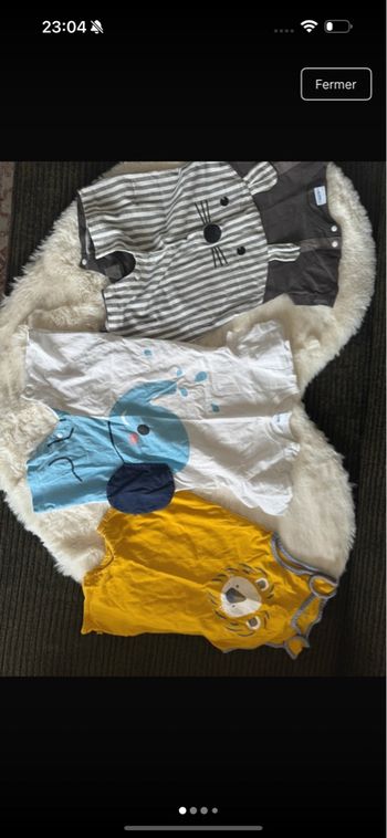 Combinaisons pour bébé garçon 