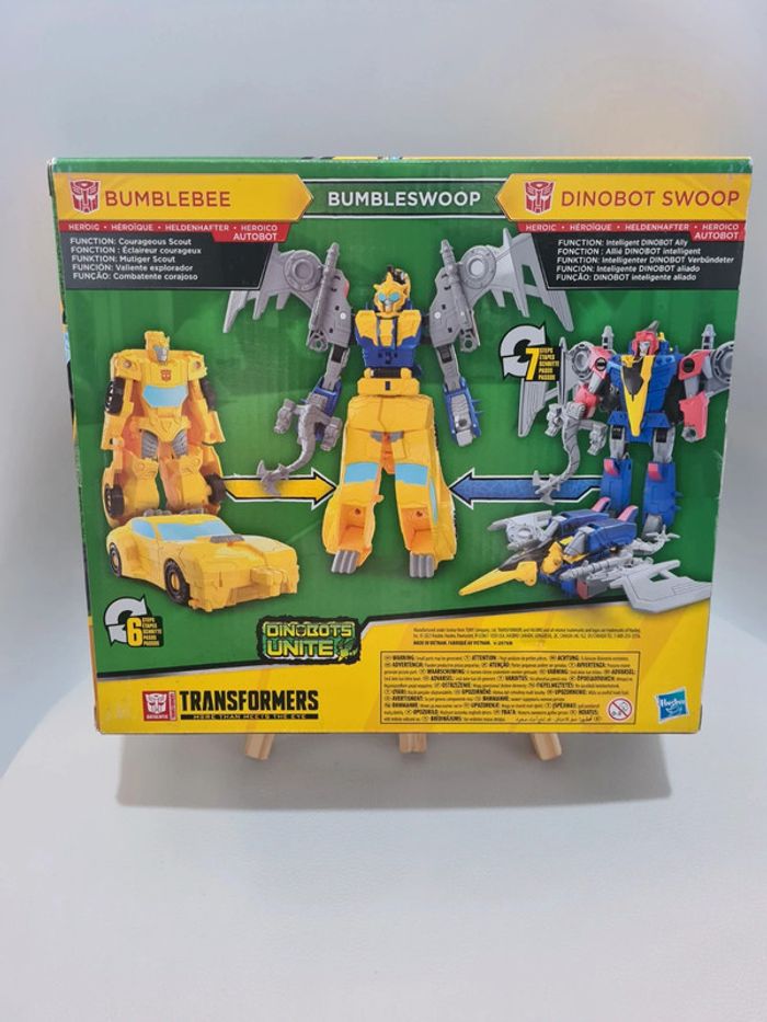 Figurine Transformers Bumblebee Cyberverse Adventures - photo numéro 3