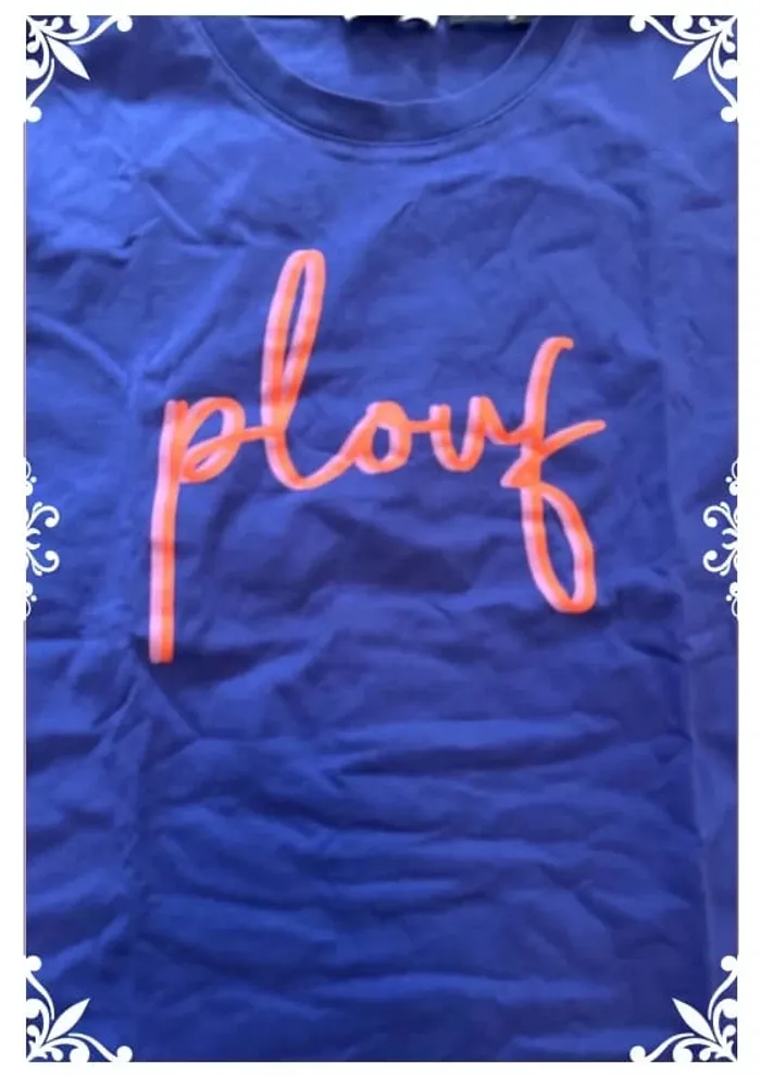 T-shirt violet taille L galleries Lafayette - photo numéro 4