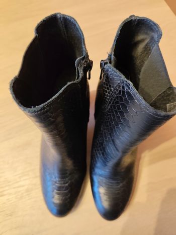Bottines Noires Neuve 