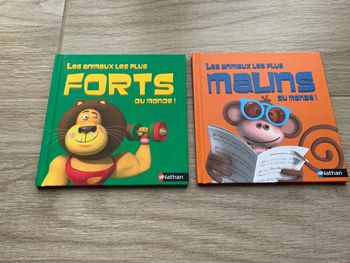 Lot de 2 les animaux les plus