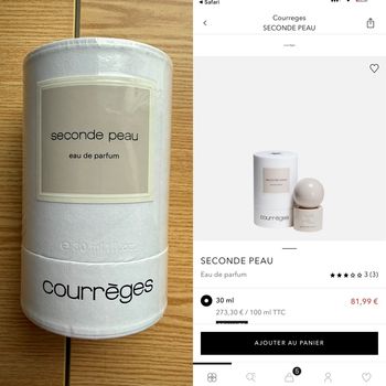 Courreges seconde peau 