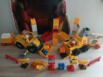 Lot lego duplo engins de chantier