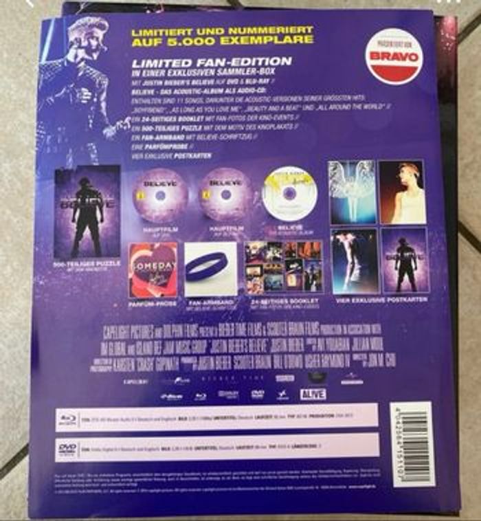 Fan box edition Believe Justin Bieber - photo numéro 2
