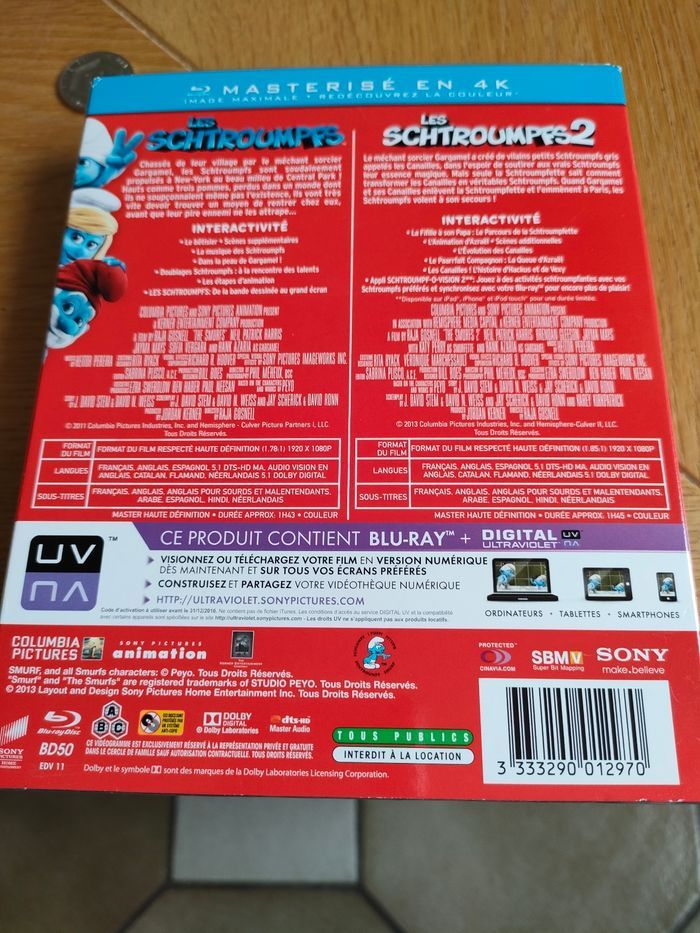 Les Schtroumpfs 1&2 - photo numéro 2