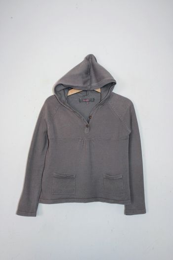 Pull à capuche B-unity gris/beige 5 ans