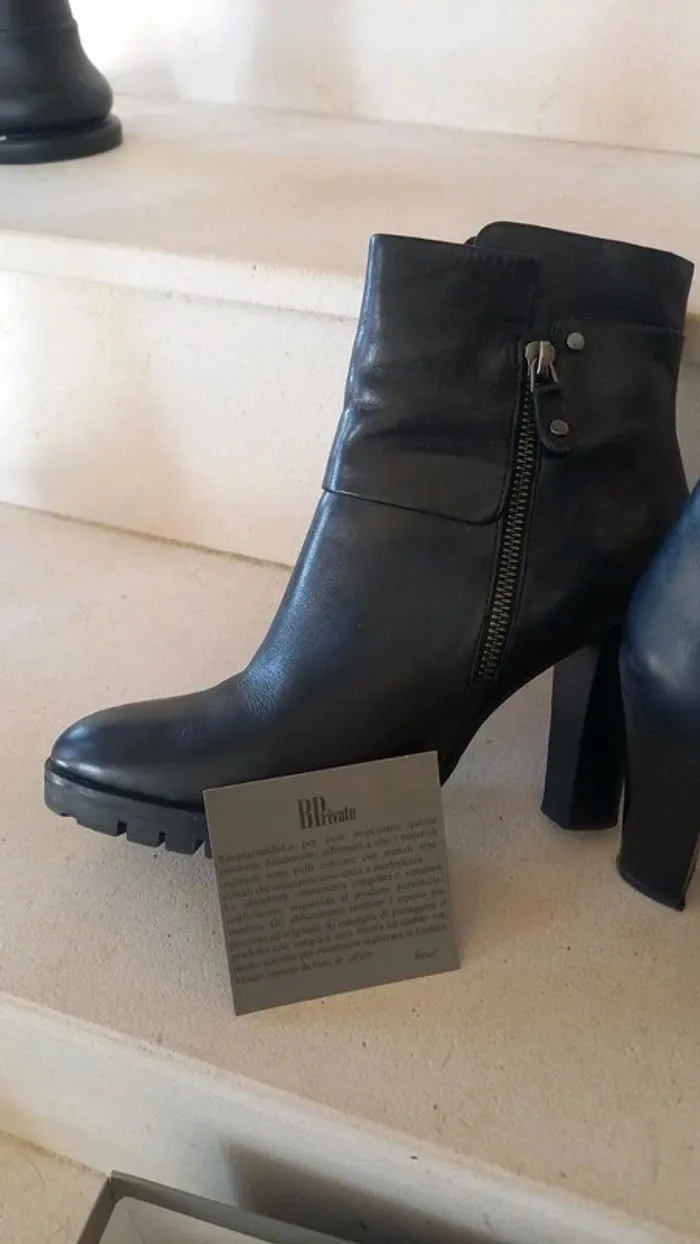 Bottines cuir - photo numéro 2