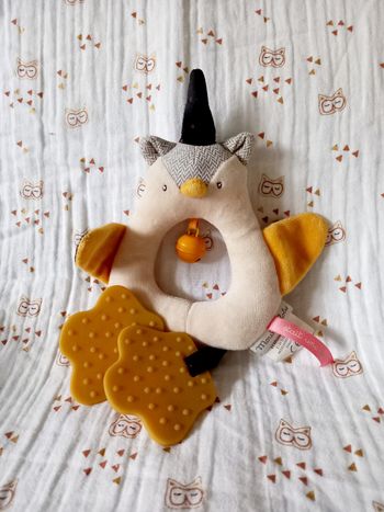 Hochet Moulin Roty Il était une fois Chouette Hibou