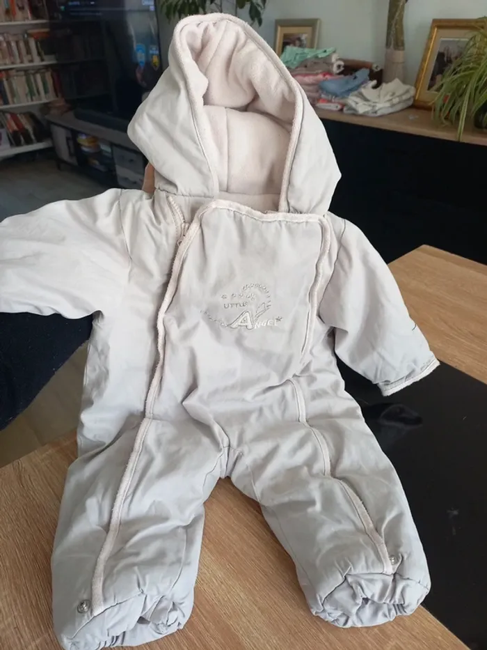 Combinaison bébé chaude 1/3 mois
