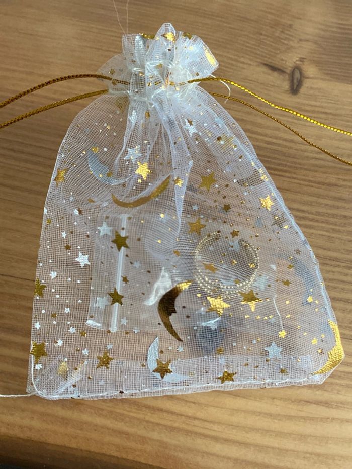 Bague dorée acier inoxydable réglable - photo numéro 8