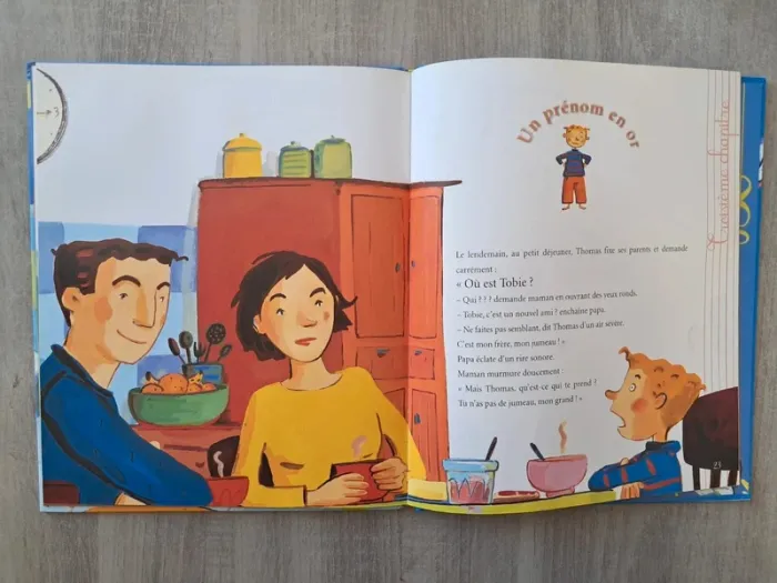 Livre cd mon prénom une histoire Thomas Fleurus - photo numéro 4