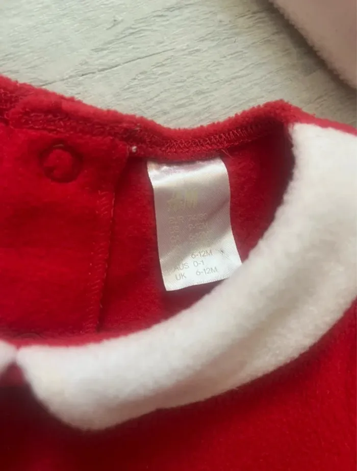 Ensemble Noël robe+bonnet 6-12 mois 🎅🏼 - photo numéro 2