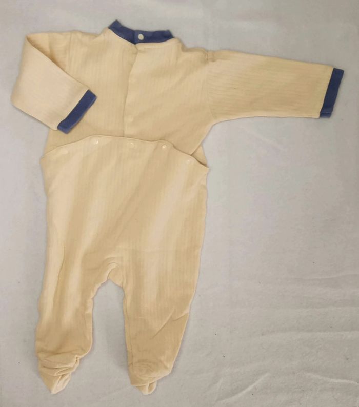 Pyjama 👣 mixte lot de 2,verbaudet, coton, 6mois/67cm, grenouillère - photo numéro 5