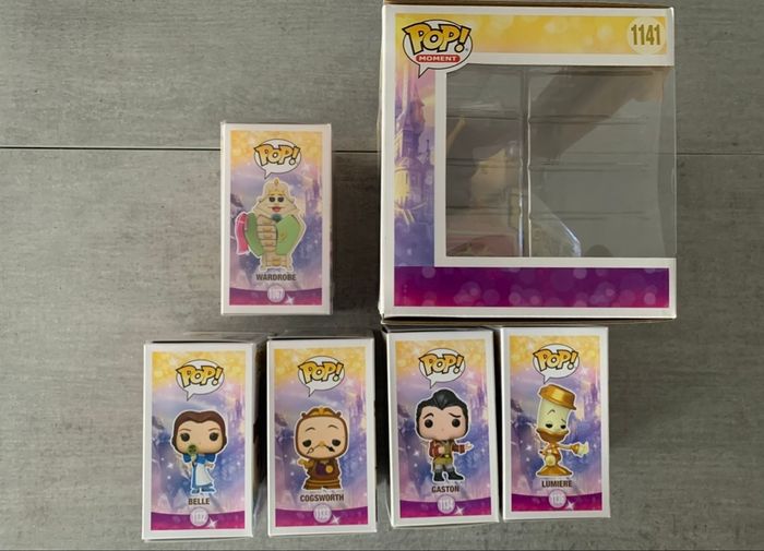 Figurines Funko Pop Disney La Belle et la bête - photo numéro 2