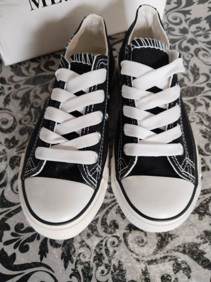 Baskets sneakers en toile enfant mixte pointure 29 - photo numéro 5