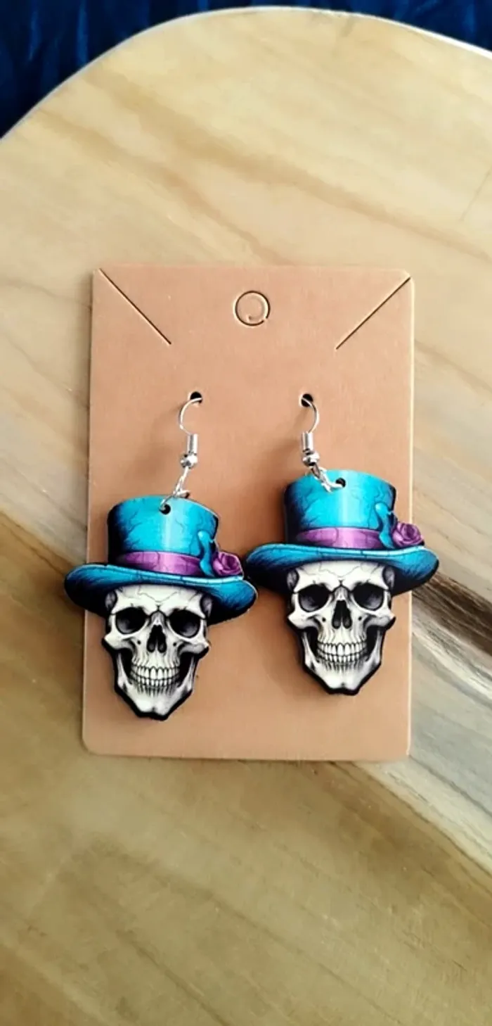 Boucles d’oreilles Halloween - photo numéro 2