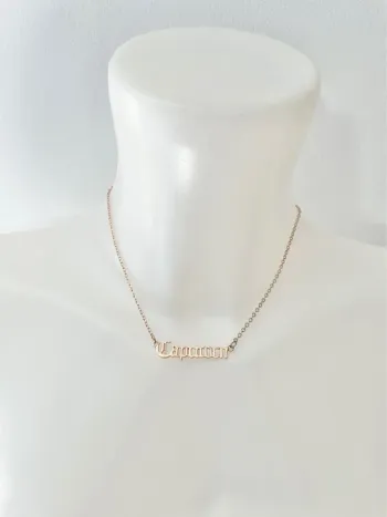 Collier capricorne