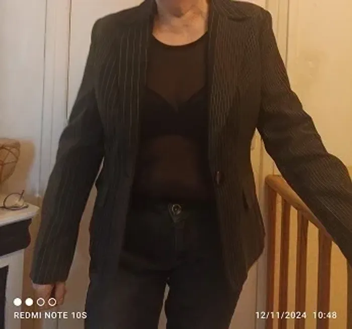 Veste Blazer Femme Taille 44 Jennyfer - photo numéro 4