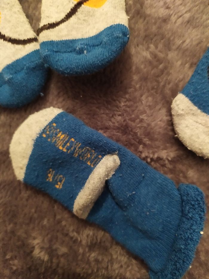 Lot 2 paires chaussettes smiley - photo numéro 2