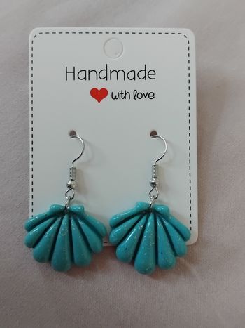 Boucles d'oreilles coquillage 