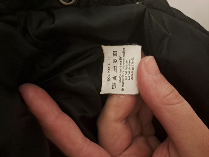 Doudoune noire Le Temps des Cerises – taille M - photo numéro 4