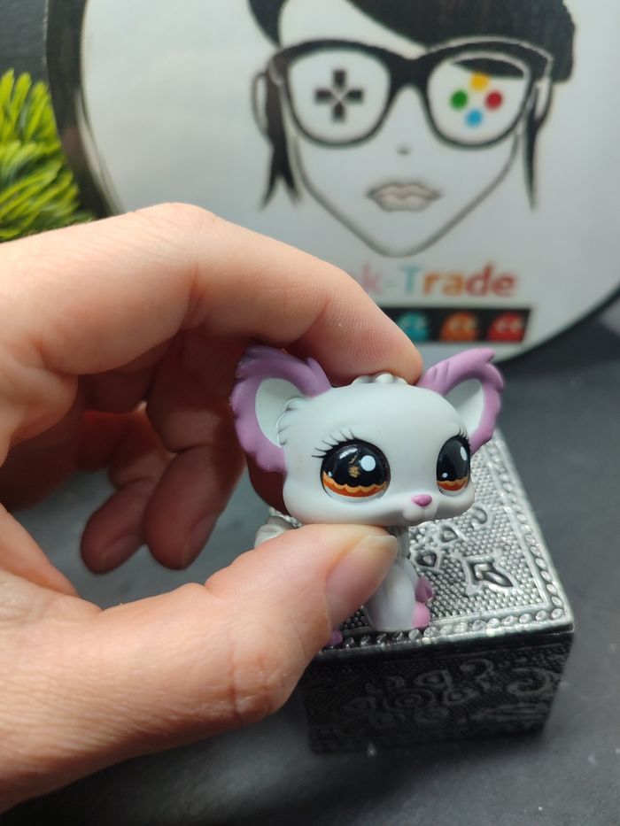 Lps01270 My Littlest Petshop Pet Shop LPS chien Papillon Chihuahua 1138 - photo numéro 4