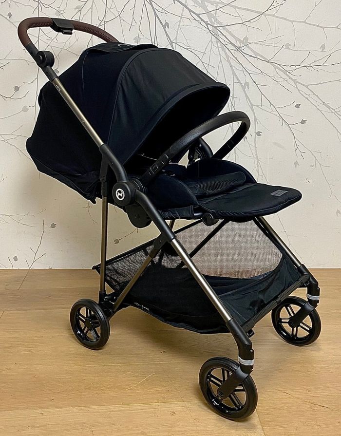 Poussette duo Melio , Cybex, reconditionnée – Garantie 3 mois - photo numéro 4