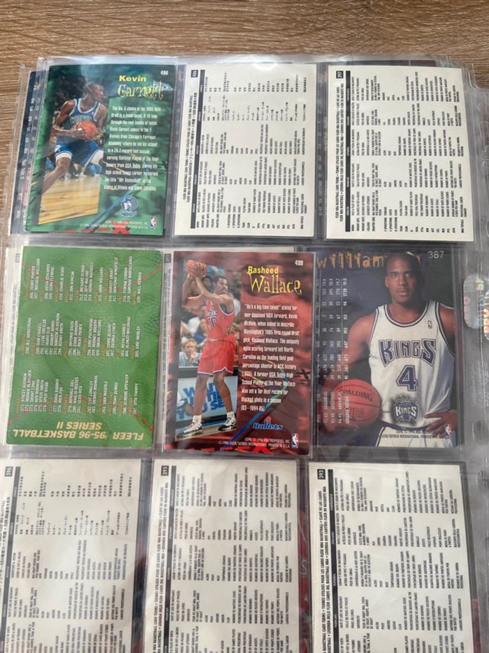 Lot de 149 cartes fleers 95-96 nba vintage - photo numéro 18