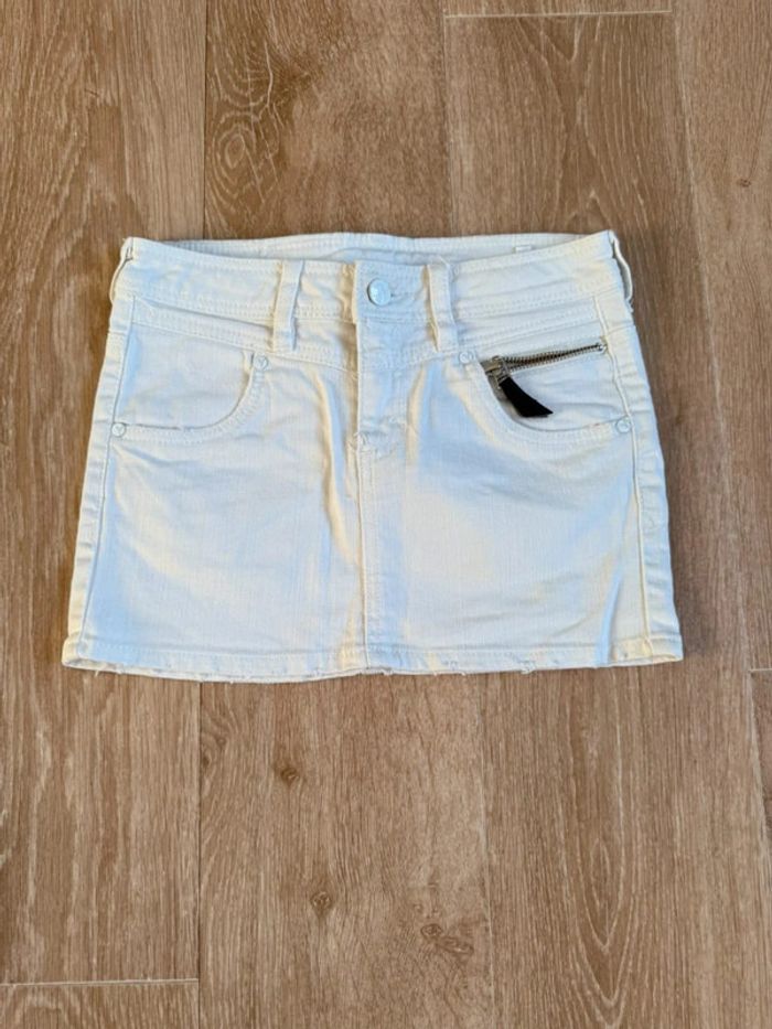 🎀 Jupe courte blanche 9-10 ans H&M