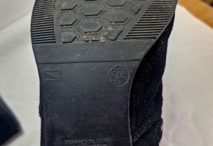 Bottines noir  , fourré  , femme , Anoise  , taille 37 / 4 - photo numéro 4