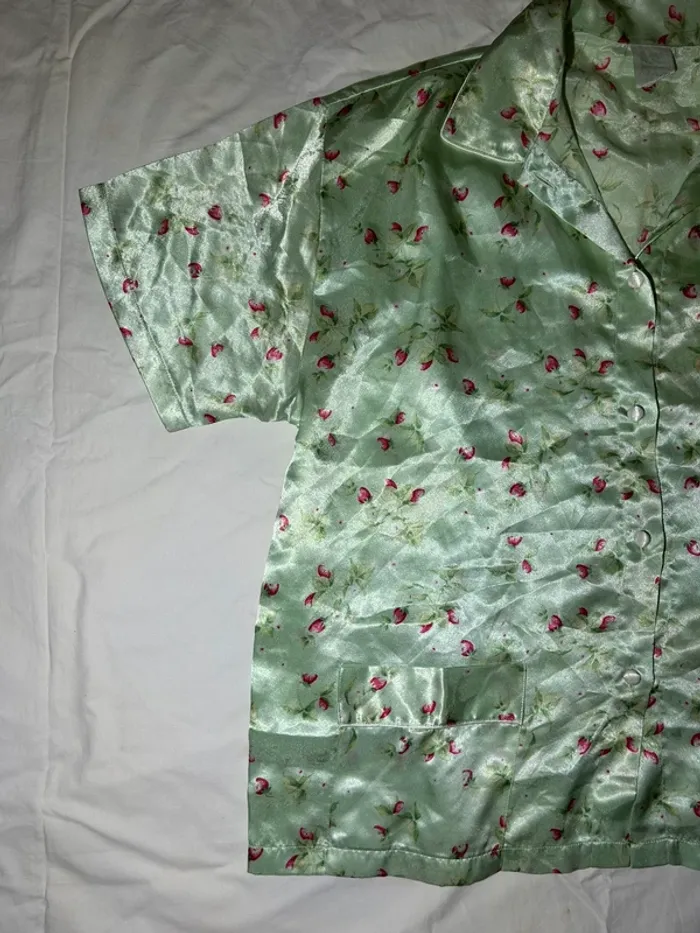 Chemise etam en satin - photo numéro 2