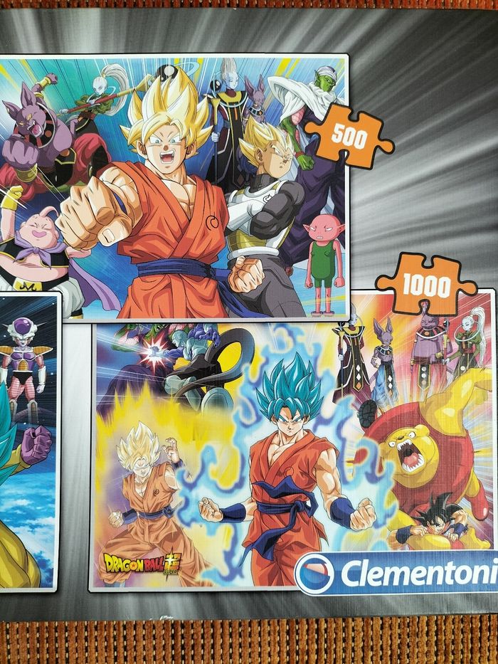 3 puzzles Dragon Ball Super - photo numéro 2