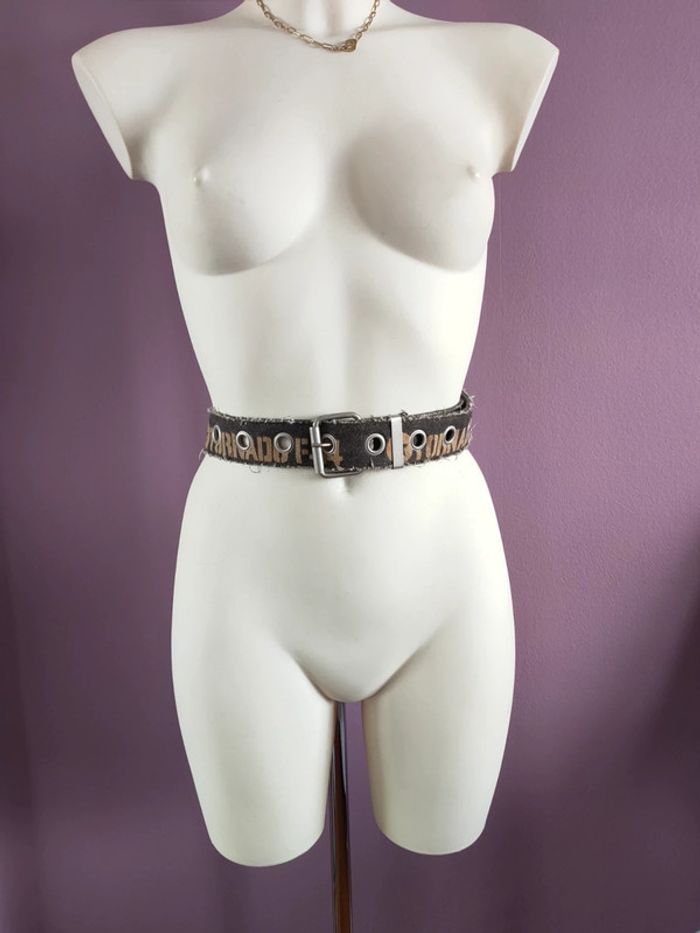 Ceinture vintage en tissu - photo numéro 7
