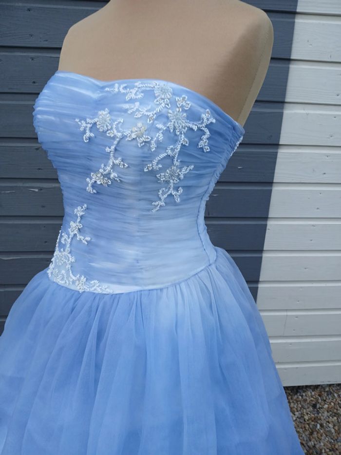 unique, robe de mariée ou de fiançaille ou de bal taille 40/42 - photo numéro 8