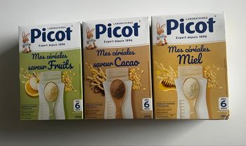 Lot de céréales picot