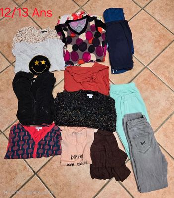 Lot fille 12/13 ans