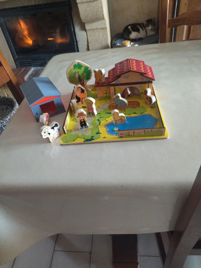 Petite ferme en bois