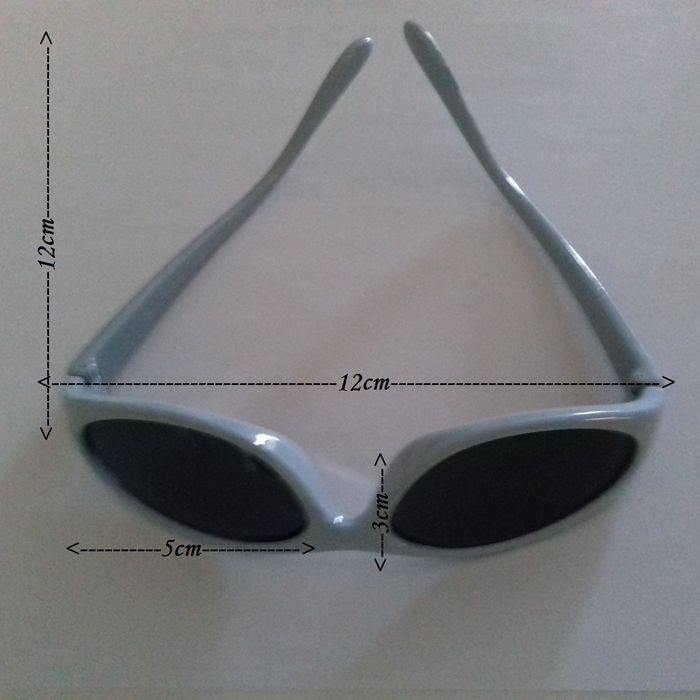 Lunette de soleil bombée bleue enfant - Complices - - photo numéro 10