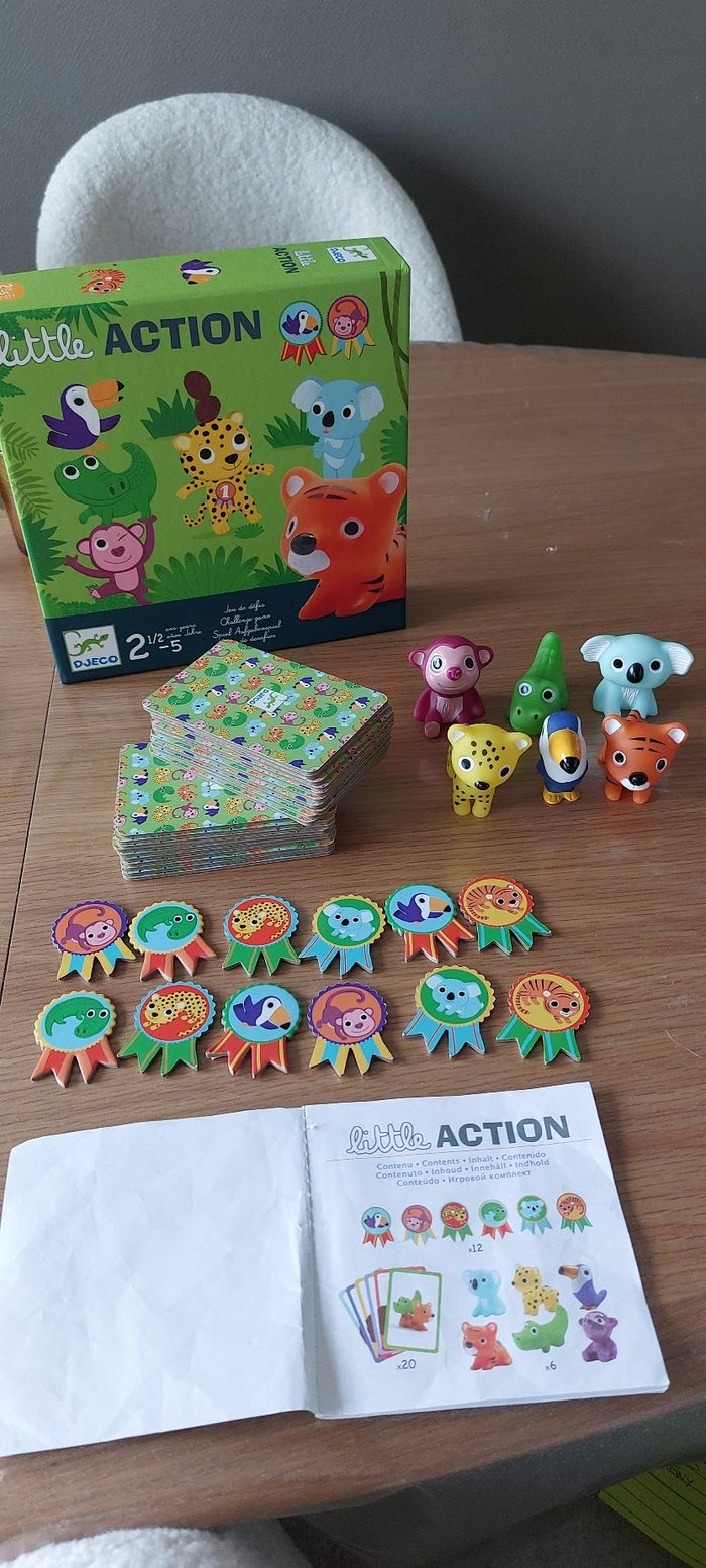 Jeu little action djeco