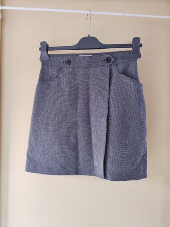 Jupe grise 34 portefeuille