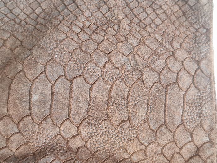 Pochette   Marron en Cuir Véritable - photo numéro 9