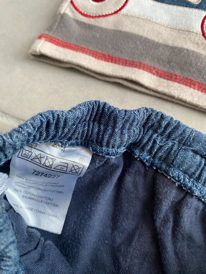 Ensemble polo + pantalon bébé garçon 24 mois 2 ans - photo numéro 6