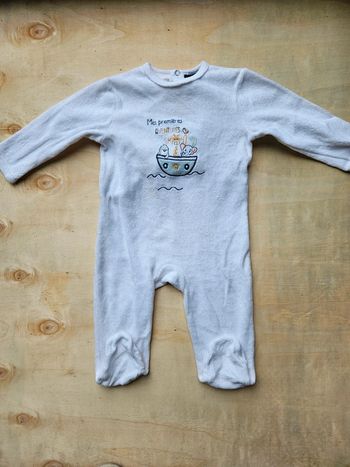 Pyjama velours 9 mois