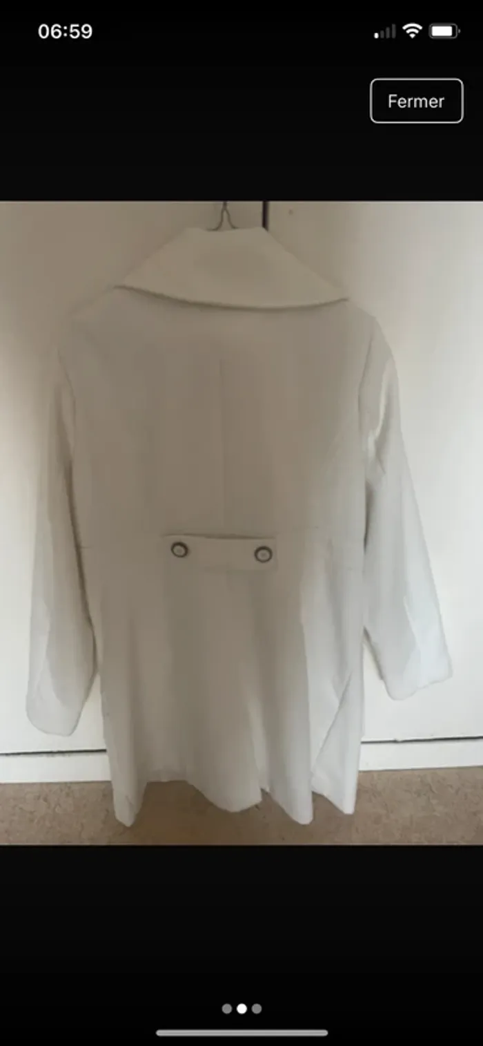 Cardigan bon prix blanc - photo numéro 2