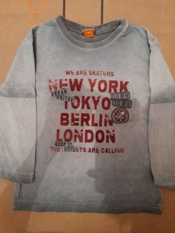 Haut manche longue 4 ans