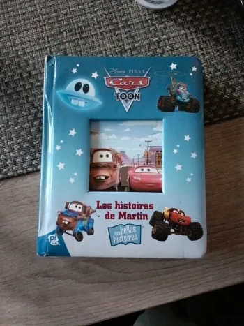 Livre cartonné cars