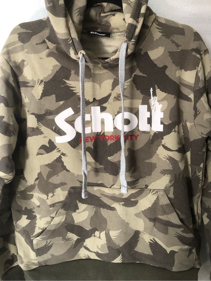 Sweat camouflage SCHOTT taille M - photo numéro 3