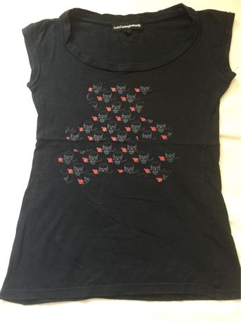 T-shirt ourson S lulu castagnette