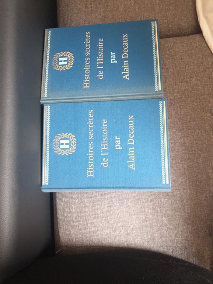 Fantôme l'histoire secrète de l'histoire par Alain Decaux exemplaires numérotés - photo numéro 3