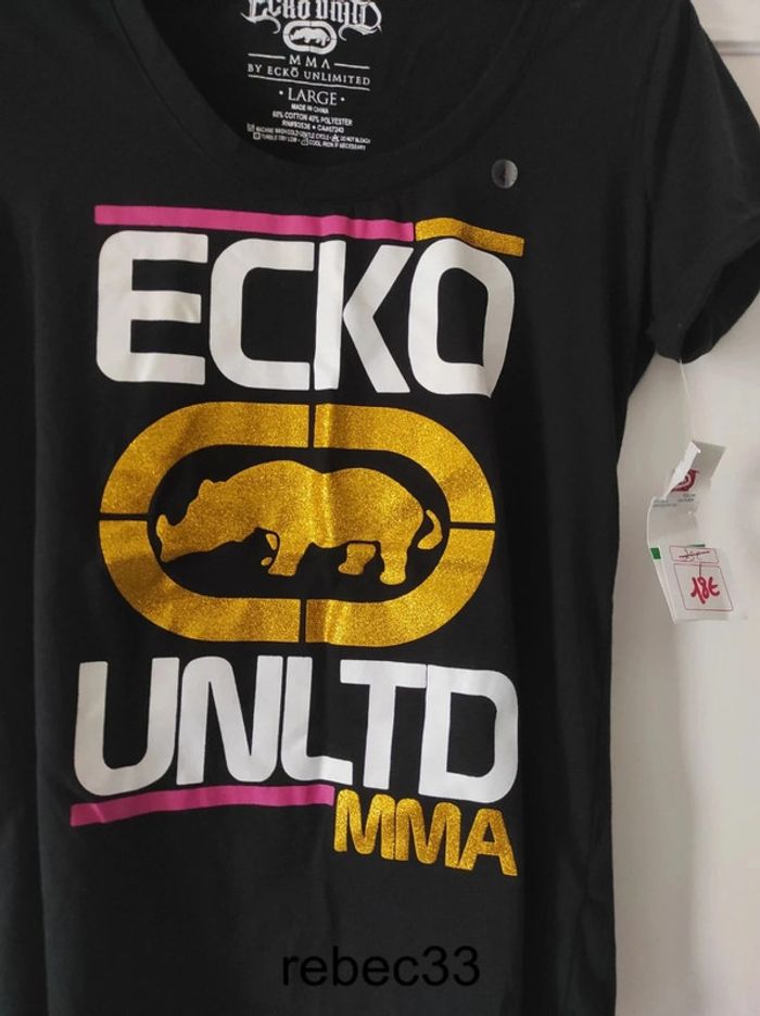 T-shirt ecko red  unltd - photo numéro 2